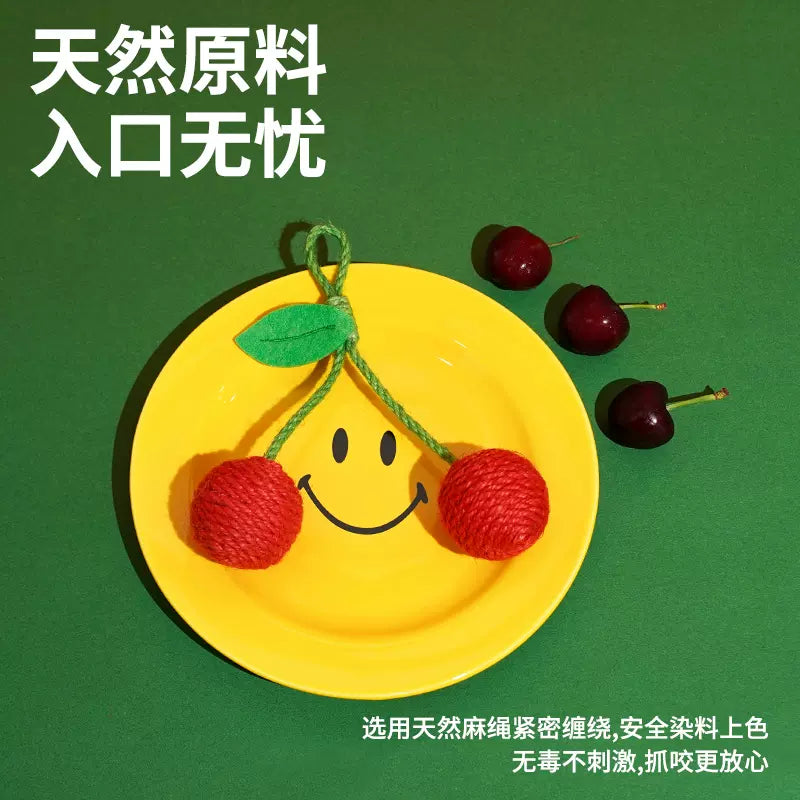 Fruit Sisal Rope Ball Toys