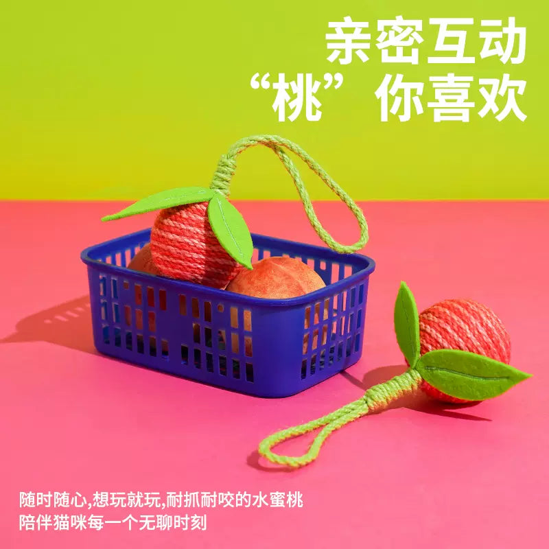 Fruit Sisal Rope Ball Toys