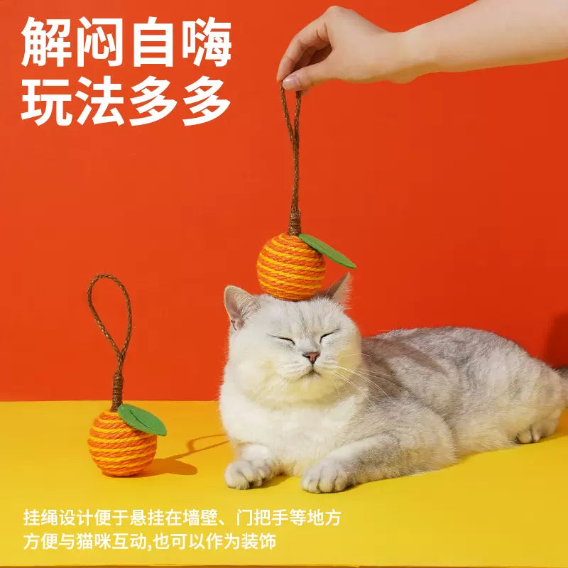 Fruit Sisal Rope Ball Toys