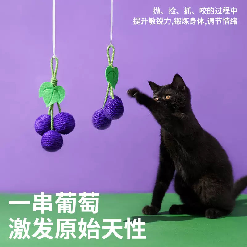 Fruit Sisal Rope Ball Toys