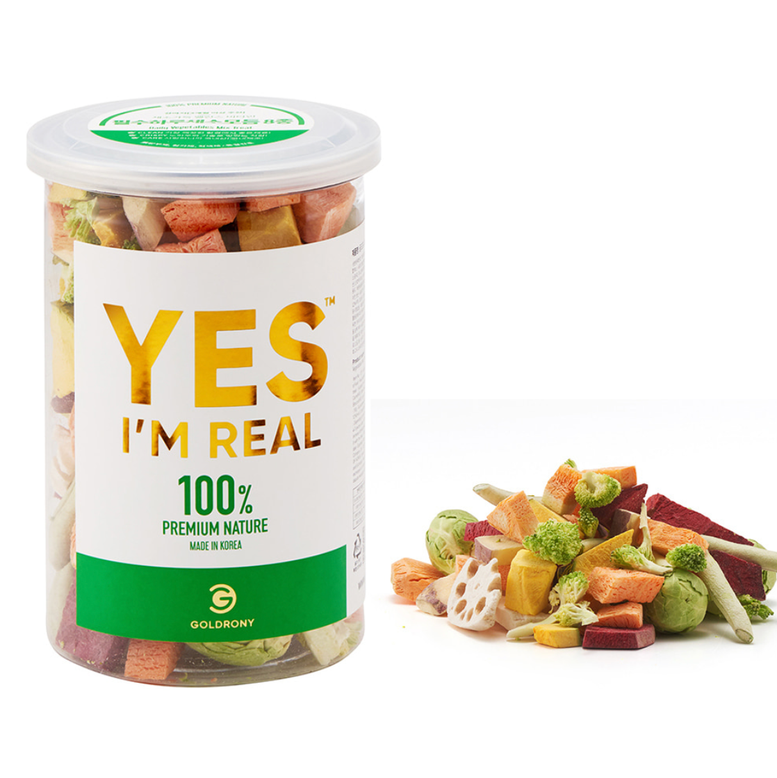 YES I'AM REAL Mix 8 Vegetable Treats