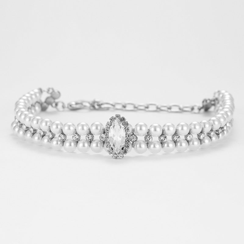 Pearl Necklace Pet Collar