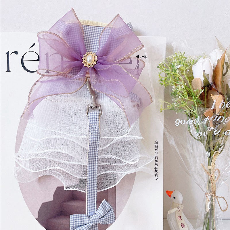 Lace Flower Pet Dress