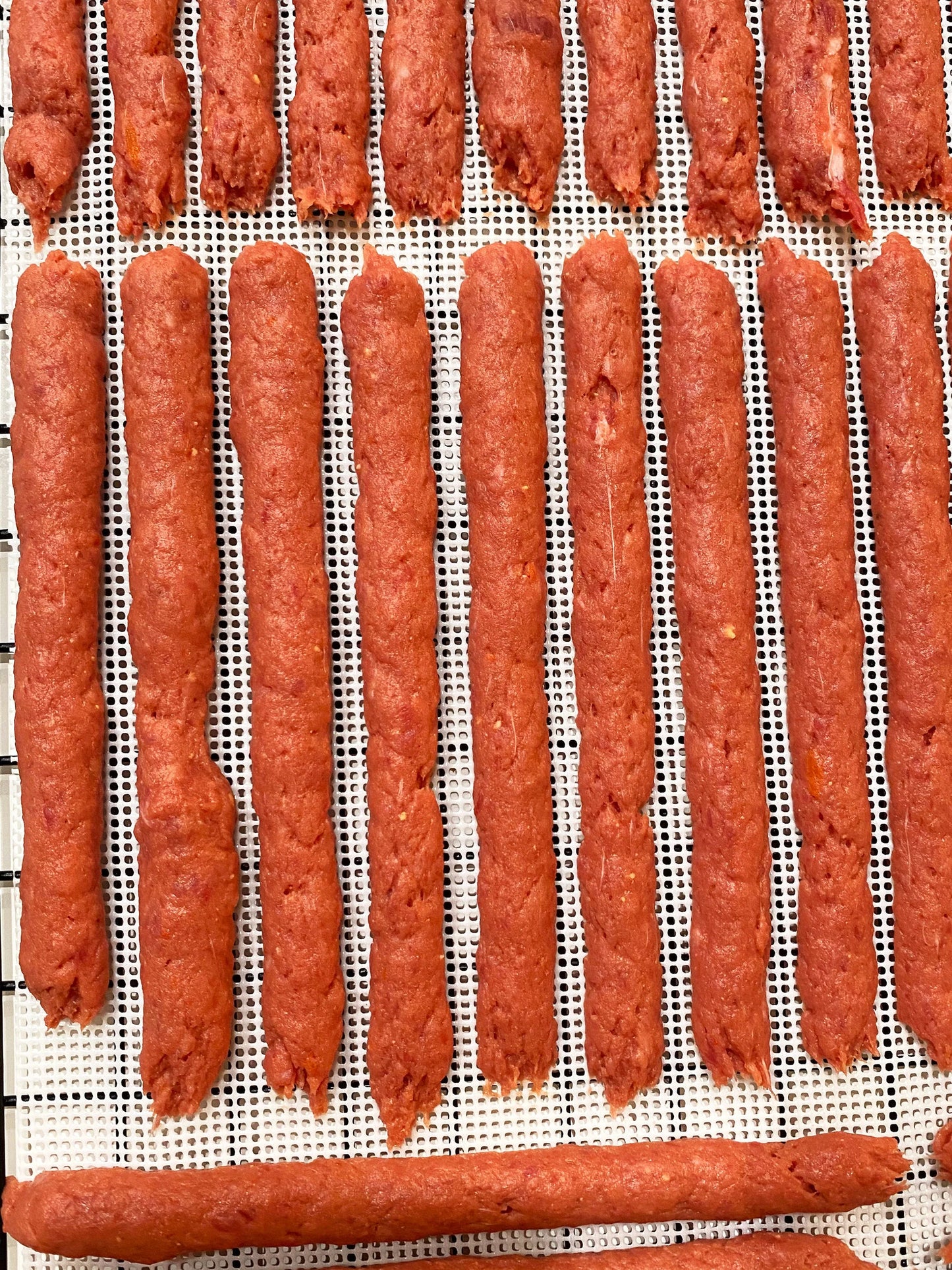 100% Handmade Dehydrate Carrot Beef Strips with Egg Yolk