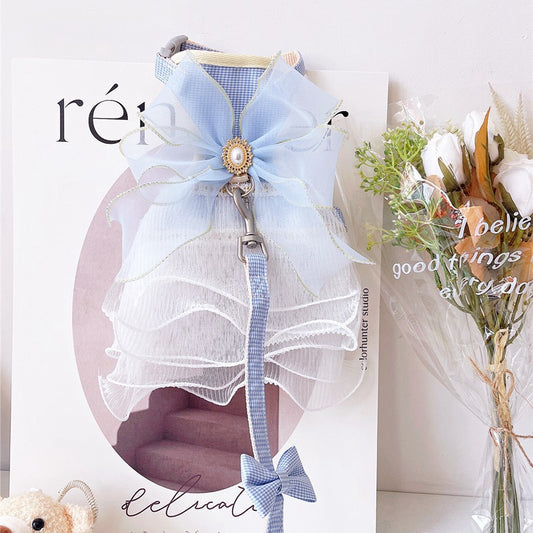 Lace Flower Pet Dress