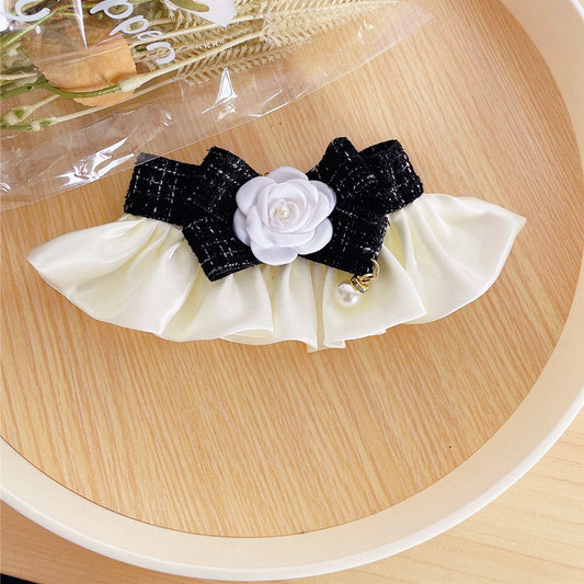 Flower Cat Bandana with Pearl
