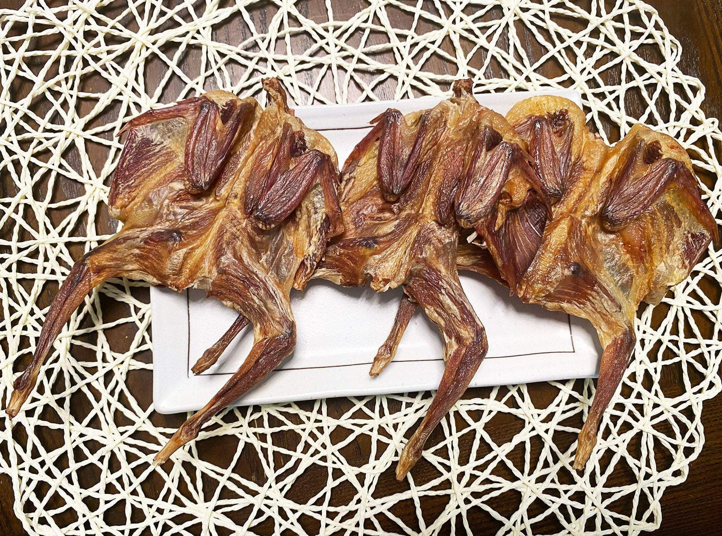 100% Handmade Dehydrate Whole Quail