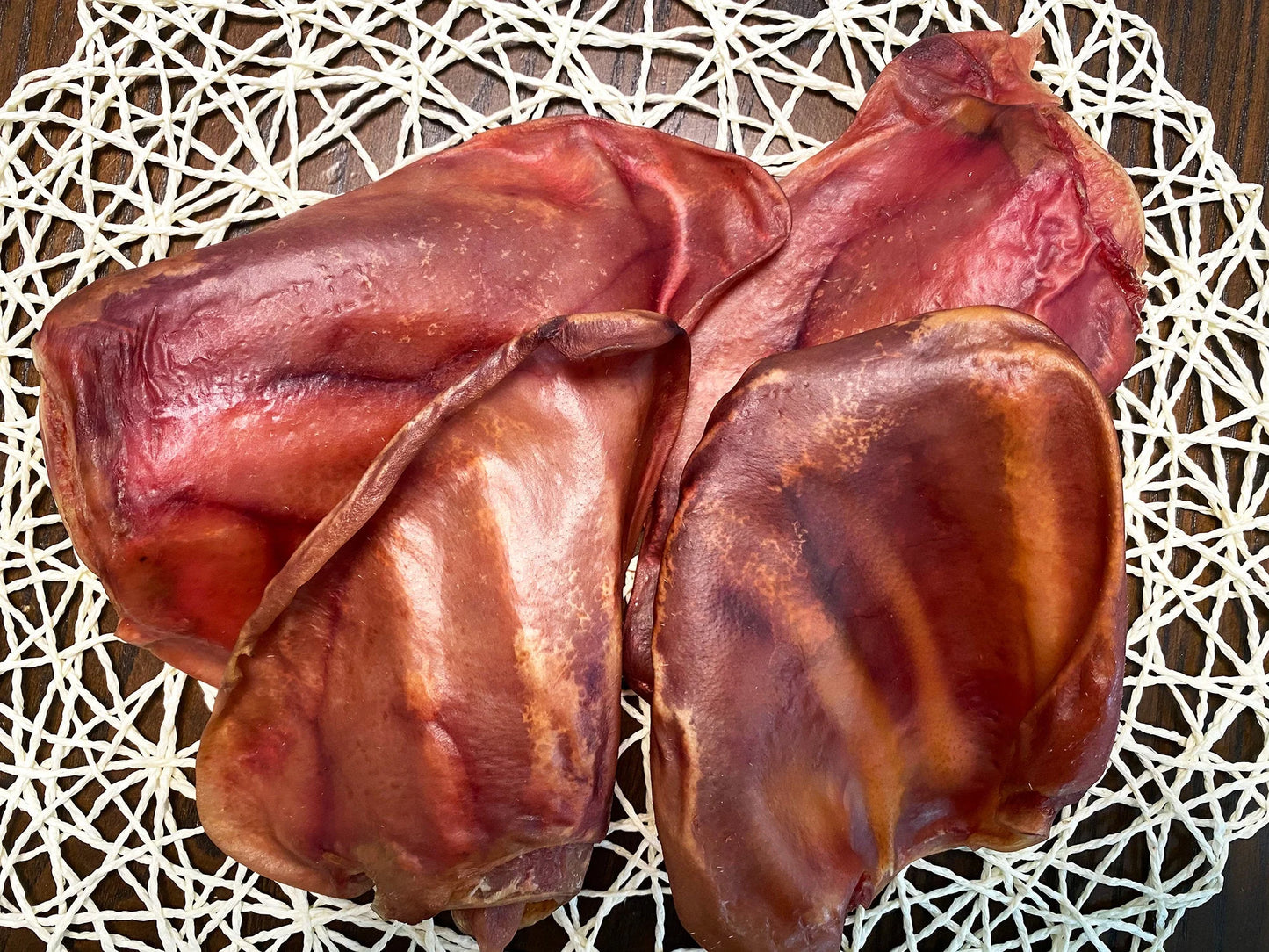100% Handmade Dehydrate Whole Pig Ear